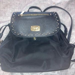 GUC Black Michael Kors Backpack purse